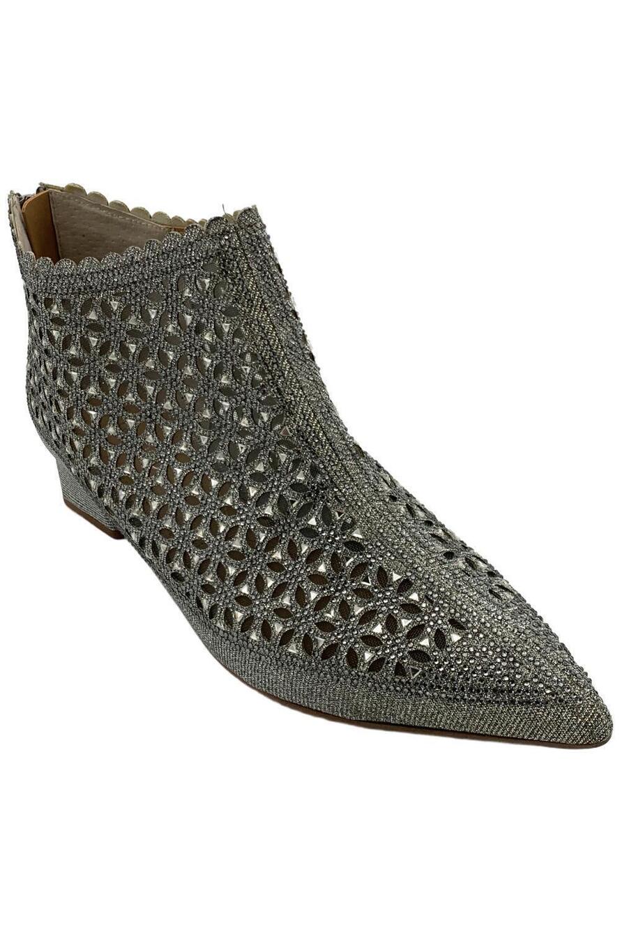 J. Renee Women's Jacinta Boot Pewter Glitter - Wide